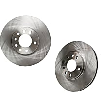 SET-CE121-38012-2 Front Brake Disc, Plain Surface, Vented, 5 Lugs 288.04 mm FWD C-Tek Series