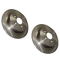 Front Brake Disc, Plain Surface, Vented, 4 Lugs, 249.94 mm, RWD, C-Tek Series