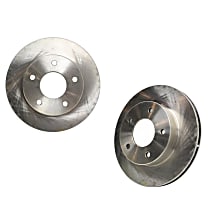 SET-CE121-61012-2 Rear Brake Disc, Plain Surface, Vented, 5 Lugs 292.1 mm RWD C-Tek Series