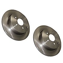 SET-CE121-65042-2 Front Brake Disc, Plain Surface, Vented, 8 Lugs 13.03 in. C-Tek Series