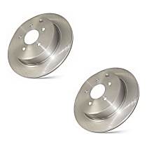 SET-CE121-79014-2 Front Brake Disc, Plain Surface, 6 Lugs, 390.65 mm,, C-Tek Series