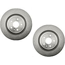 Brake Disc, Plain Surface, 5 Lugs, 325.12 mm, 325mm Rear Disc, Except SVR
