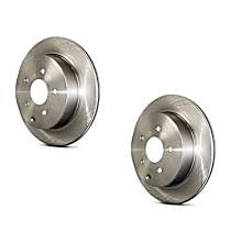 SET-CE12151054-2 Front Brake Disc, Plain Surface, 5 Lugs,, C-Tek Series