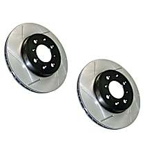 SET-CE228-35118-2 Front Brake Disc, Cross-Drilled, 5 Lugs,, C-Tek Series