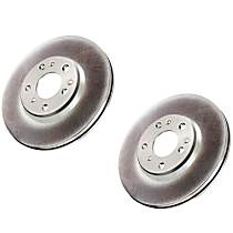 Front Brake Disc, Plain Surface,  Disc Brakes, 3.0L 4Cyl, GCX Elemental Protection Series