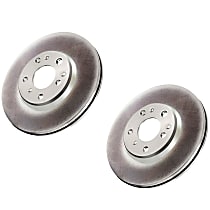 SET-CE32065032-2 Front Brake Disc, Plain Surface, FWD GCX Elemental Protection Series