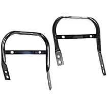 New Set of 2 Front Bumper Outer Mounting Bracket Left Driver Right Passenger Side Steel For 1994-2001 Dodge Ram 1500//1994-2002 Ram 2500 3500 Direct Replacement 55234724 55234725