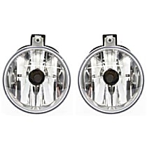 Front, Driver and Passenger Side Fog Lights, With Bulb(s), Halogen