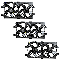 Radiator Fan 6 Cyl 3.5L, Dual fan - 