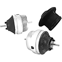 Front, Driver and Passenger Side, Center Motor Mount, FWD, OE Replacement Series