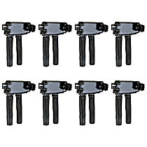 Ignition Coil, Set of 8, 8 Cyl 6.4L - 