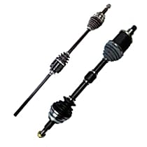 Front, Driver and Passenger Side Axle Assembly, New, AWD, 3.5L 6Cyl