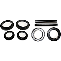 SET-E1246101G Coil Spring Insulator - Black, Polyurethane, Direct Fit, Set of 8