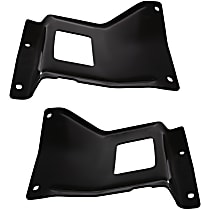 Front, Driver and Passenger Side Bumper Brackets, Bumper Mounting Plate