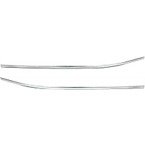 Rear, Driver and Passenger Side Bumper Trims, Chrome
