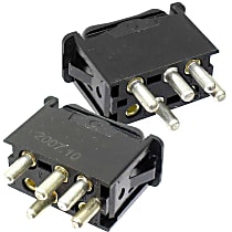 SET-FBI23316-F Front, Driver and Passenger Side Window Switches, From Chassis # 1A 074848, Located in Center Console
