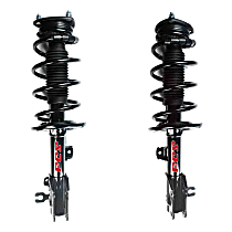 Front, Driver and Passenger Side Fully Loaded Strut, AWD, Automatic Transaxle