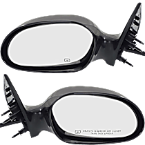 Driver and Passenger Side Mirrors, Power, Non-Folding, Heated, Paintable, No Signal Light, No Memory, No Puddle Light, No Auto-Dimming, No Blind Spot Feature