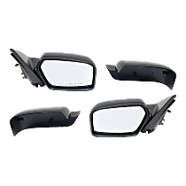 Driver and Passenger Side Mirrors, Power, Non-Folding, Non-Heated, With 1 Paintable and 1 Textured Black Cap, Without Signal Light, Memory, Puddle Light, Auto-Dimming, and Blind Spot Feature
