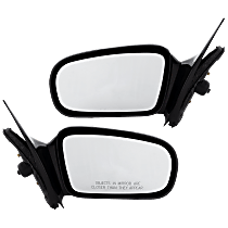Driver and Passenger Side Non-Towing Mirrors, Non-Folding, Non-Heated, Paintable, Without Signal Light, Without memory, Without Puddle Light, Without Auto-Dimming, Without Blind Spot Feature