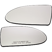 Driver and Passenger Side Mirror Glass