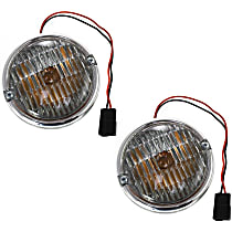 Parking Light - Driver and Passenger Side, Assembly, 12 volt; With 2 screws