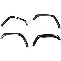 Front and Rear, Driver and Passenger Side, Fender Flares, For Models With Country Package, Primed