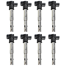 Ignition Coil, Set of 8, 5 Cyl 2.5L - 
