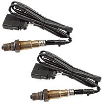 Before Catalytic Converter Oxygen Sensor, enginedesignationname: BEL, FI, Turbocharged, GAS, Set of 2, 4-wire, 6 Cyl 2.7L