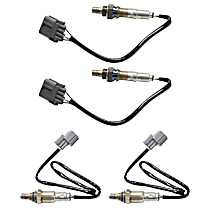 Before Catalytic Converter, After Secondary Cataly Oxygen Sensor, Set of 4, 6 Cyl 3.2L
