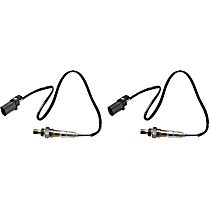 Before Catalytic Converter, Driver and Passenger S Oxygen Sensor, Set of 2, 5-wire, 4 Cyl 1.4L