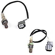 Before and After Catalytic Converter Oxygen Sensor, B1S2, B1S1, Set of 2, 4-wire, 4 Cyl 1.6L