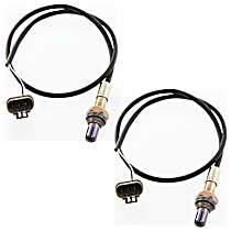 Before Catalytic Converter, Front and Rear Oxygen Sensor, Set of 2, 3-wire, 6 Cyl 3.0L