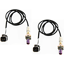 After Catalytic Converter, Driver and Passenger Side Oxygen Sensor, Set of 2, 4-wire, 3.3L, 6Cyl