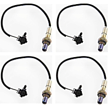 Before and After Catalytic Converter Oxygen Sensor, Set of 4, 4-wire, 6 Cyl 3.3L