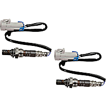 Before and After Catalytic Converter, Driver or Passenger Side Oxygen Sensors, 4-wire, Canada Built Vehicle