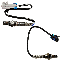Before and After Catalytic Converter Oxygen Sensors, 4-Wire, 6 Cylinder
