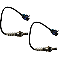 After Catalytic Converter Oxygen Sensor, enginevinnname: 1, FI, Supercharged, GAS, Set of 2, 4-wire, 6 Cyl 3.8L