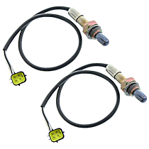 Before Catalytic Converter, Front and Rear Oxygen Sensors, 4-wire