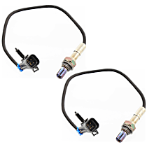 After Catalytic Converter, Driver and Passenger Si Oxygen Sensor, Engine Vin: U, FI, Naturally Aspirated, GAS, Set of 2, 4-wire, 8 Cyl 6.0L