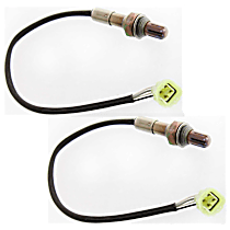 Before Catalytic Converter, Driver and Passenger Side Oxygen Sensor, Set of 2, 4-wire