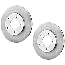 Front Brake Disc, Plain Surface, Vented, 5 Lugs, 277.88 mm
