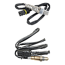Before and After Catalytic Converter Oxygen Sensors, 4-Wire and 5-Wire, 6 Cylinder