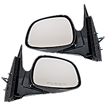 Driver and Passenger Side Mirrors, Power, Manual Folding, Non-Heated, Paintable, No Signal Light, No Memory, No Puddle Light, No Auto-Dimming, No Blind Spot Feature