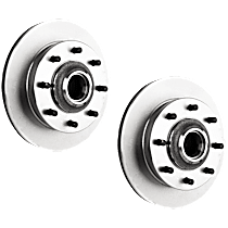 Front Brake Discs, Plain Surface, Vented