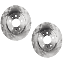 Front Brake Disc, Plain Surface, Vented, 5 Lugs, 303.02 mm, Std Susp, 2.8L 6Cyl