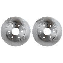 Front Brake Disc, Plain Surface, Vented, 6 Lugs, 329.95 mm