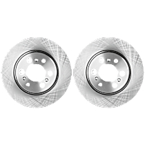 Front Brake Disc, Plain Surface, Vented, 6 Lugs, 296.93 mm, 3.9L 6Cyl