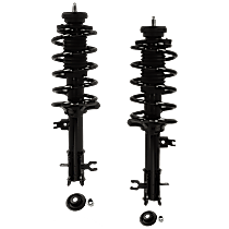 Front, Driver and Passenger Side Fully Loaded Struts