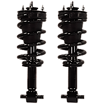 Front, Driver and Passenger Side Fully Loaded Struts